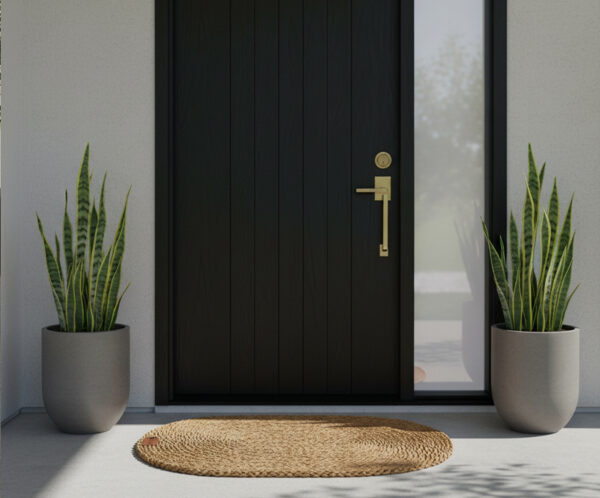 doormat2 Heritage Oval Door Mat- Small