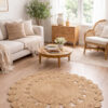 Mediterranean Artisan Round Rug
